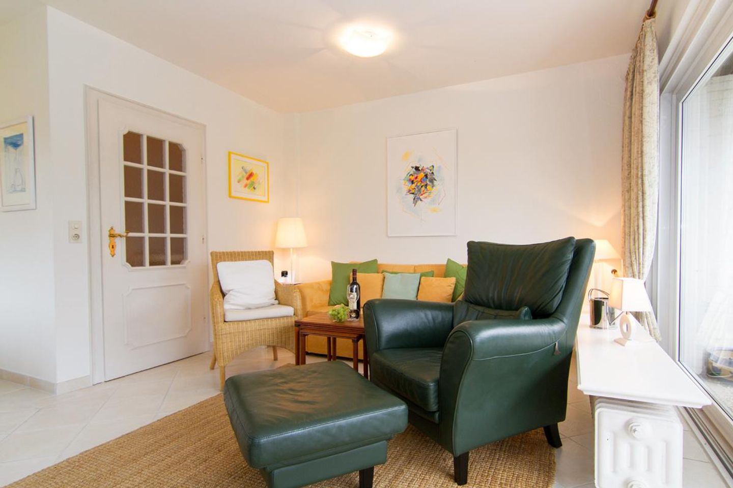 Constanze App. 48 Seedüne 19 Wenningstedt - Wohnzimmer