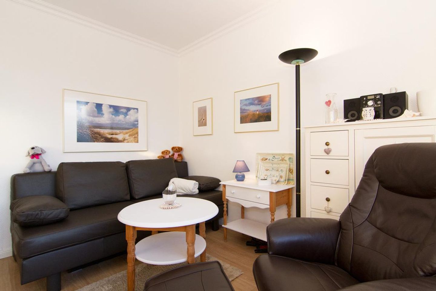  Kampwai App. 10 Kampener Weg 2 A Wenningstedt - Wohnzimmer