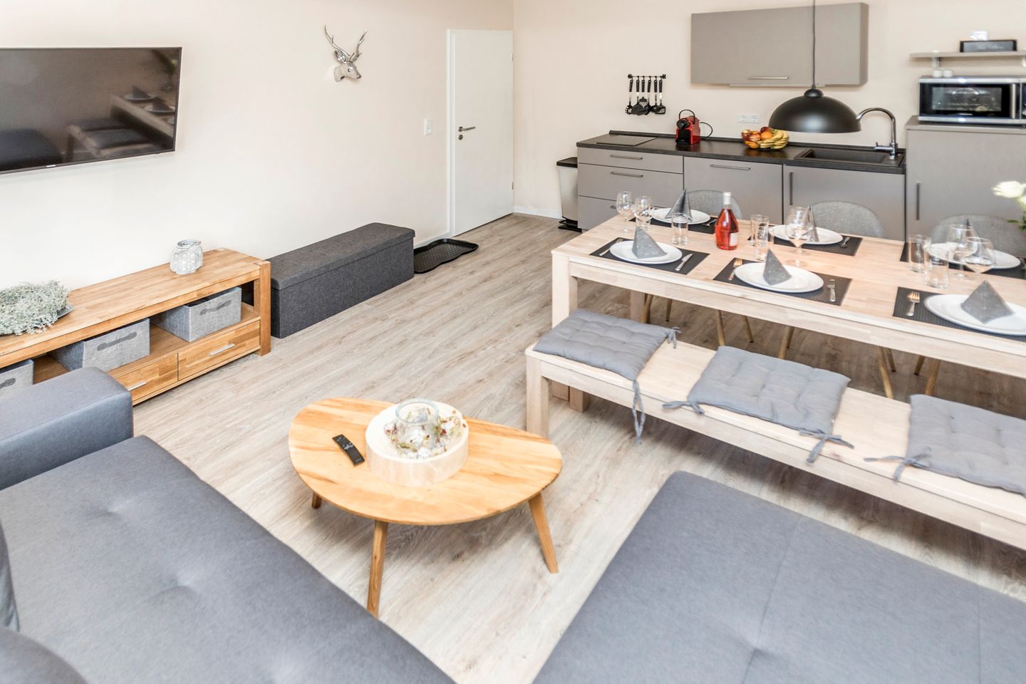 Smart Resorts Haus Jade Ferienwohnung 201 Winterberg - Wohnzimmer