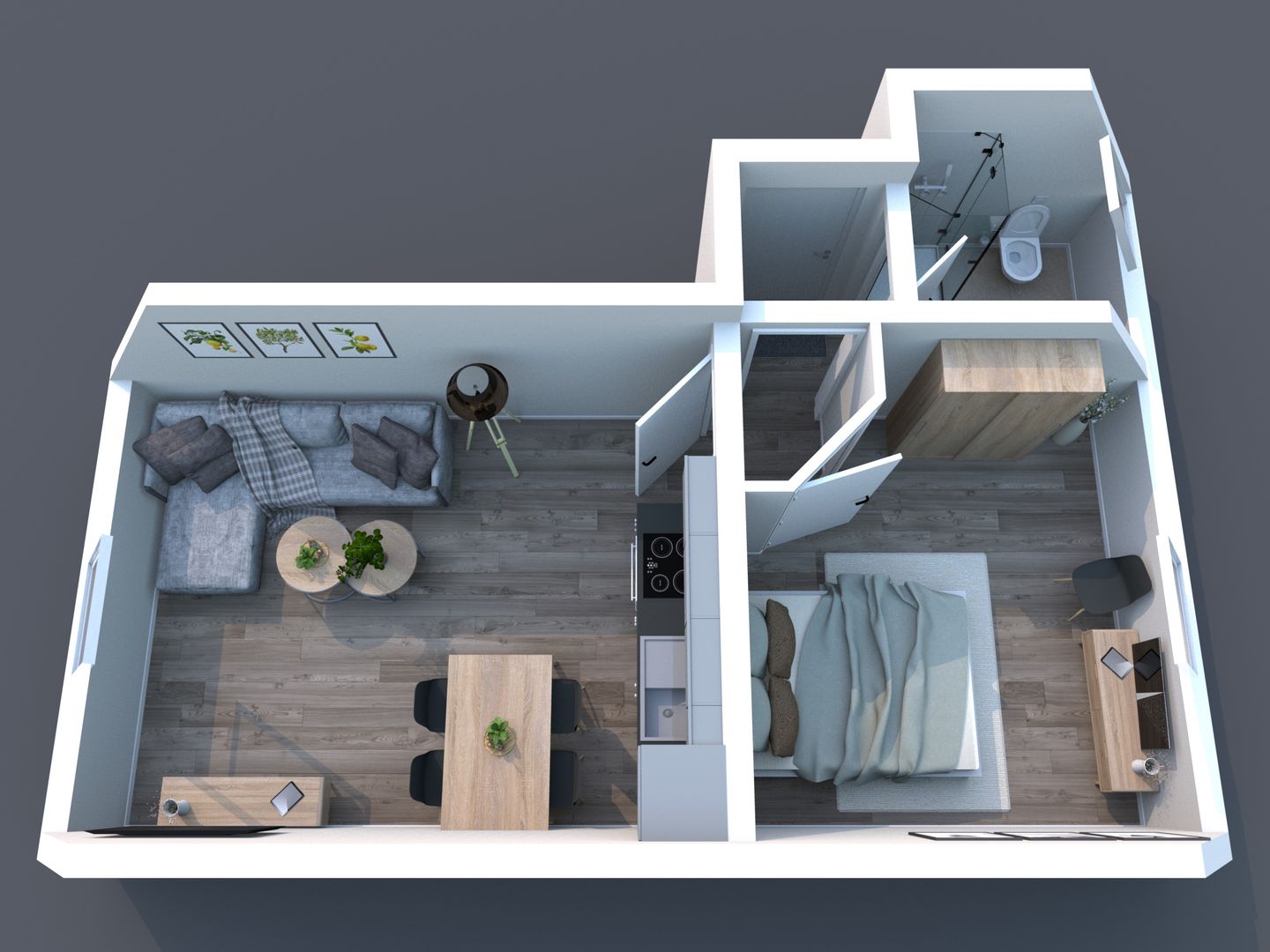 Smart Resorts Haus Jade Ferienwohnung 203 Winterberg - -img.tag.floorplan-
