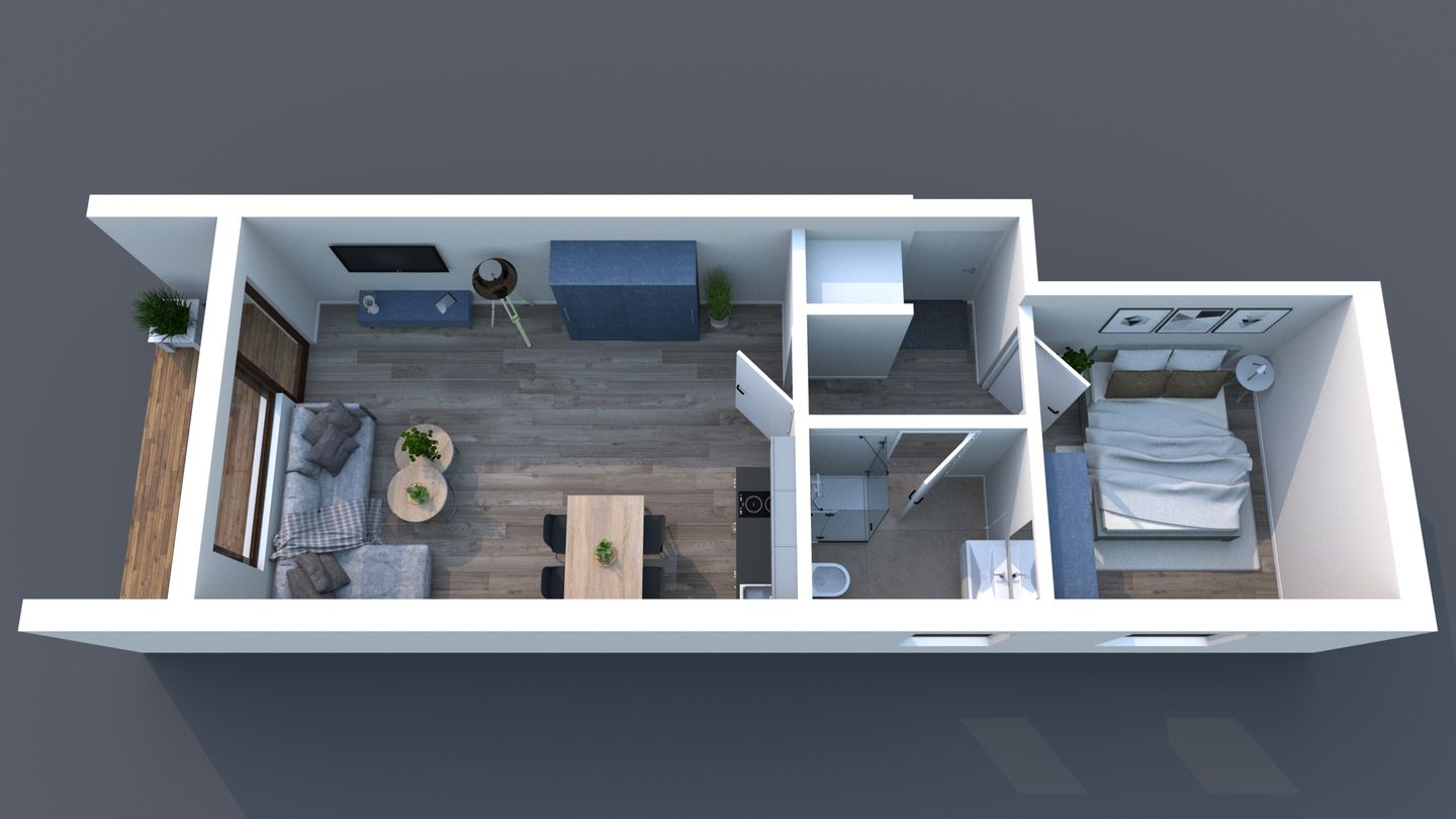 Smart Resorts Haus Rubin Ferienwohnung 101 Winterberg - Züschen - Grundriss