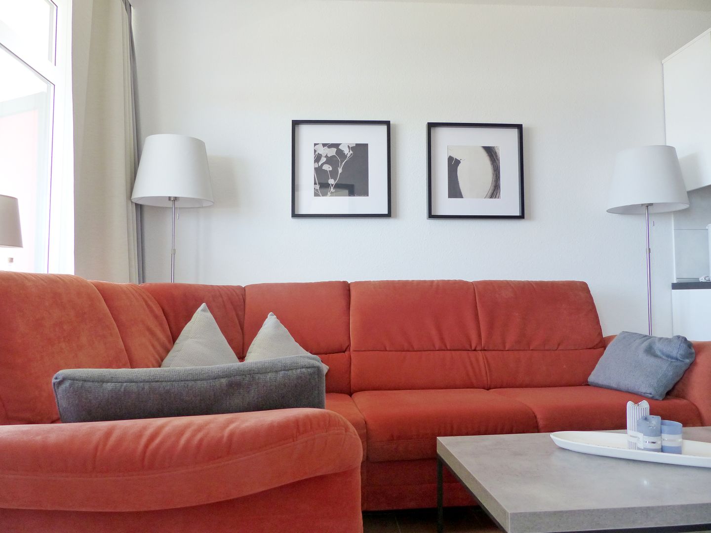 Kaiserhof Apartment 781, Typ H  - Wohnzimmer