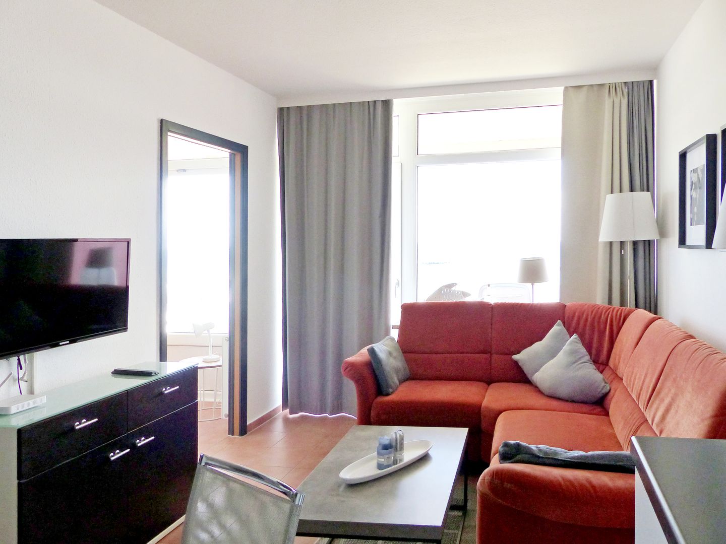 Kaiserhof Apartment 781, Typ H  - Wohnzimmer