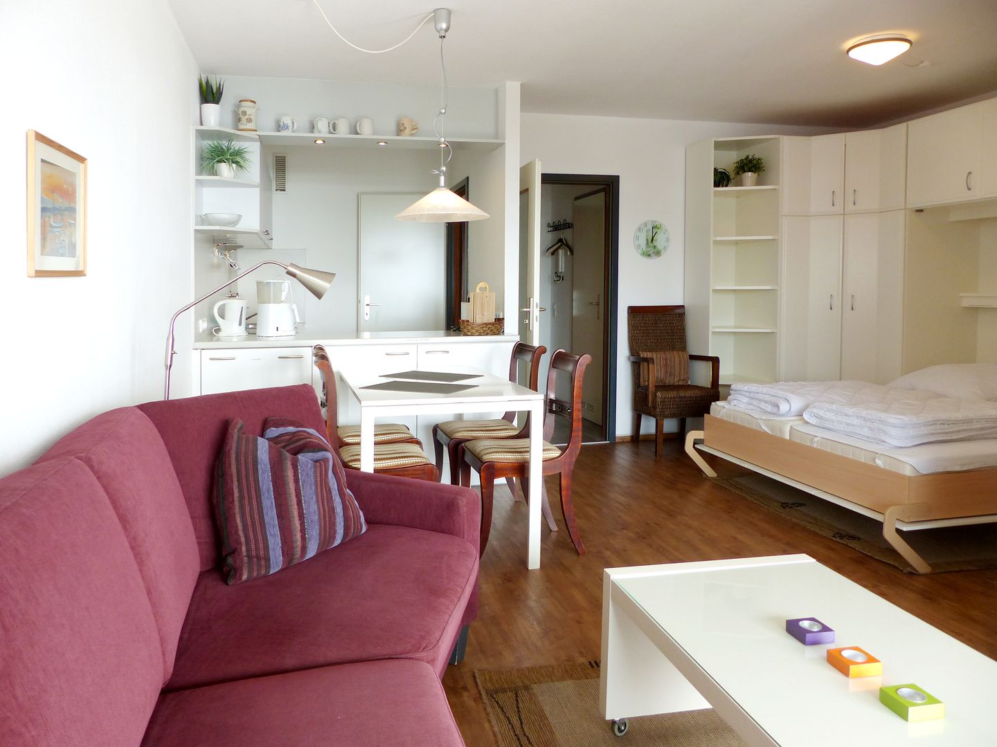 Kaiserhof Apartment 787, Typ D  - Wohnzimmer