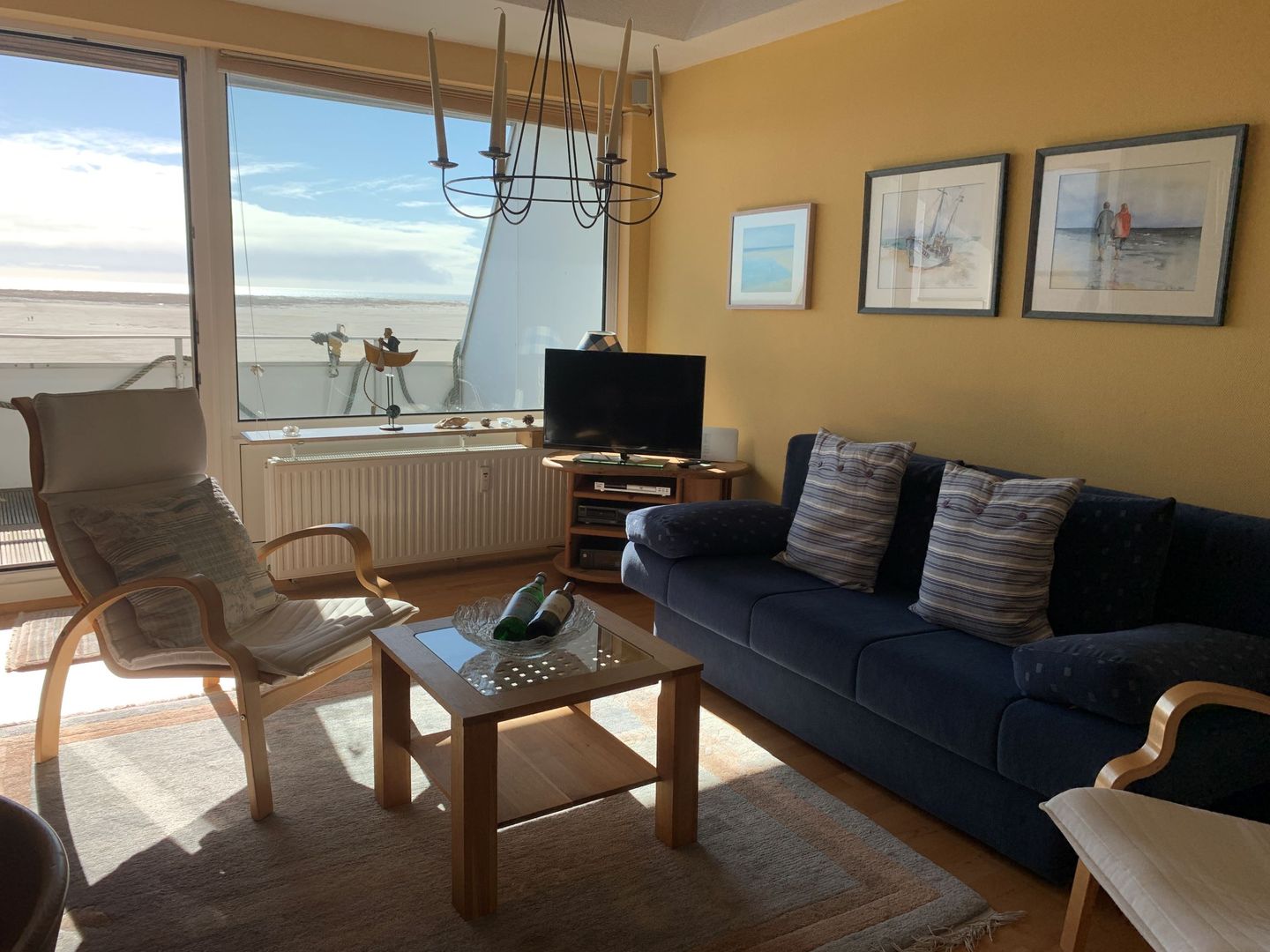  Ferienwohnung in direkter Strandlage, Balkon und Meerblick Wittdün auf Amrum - 