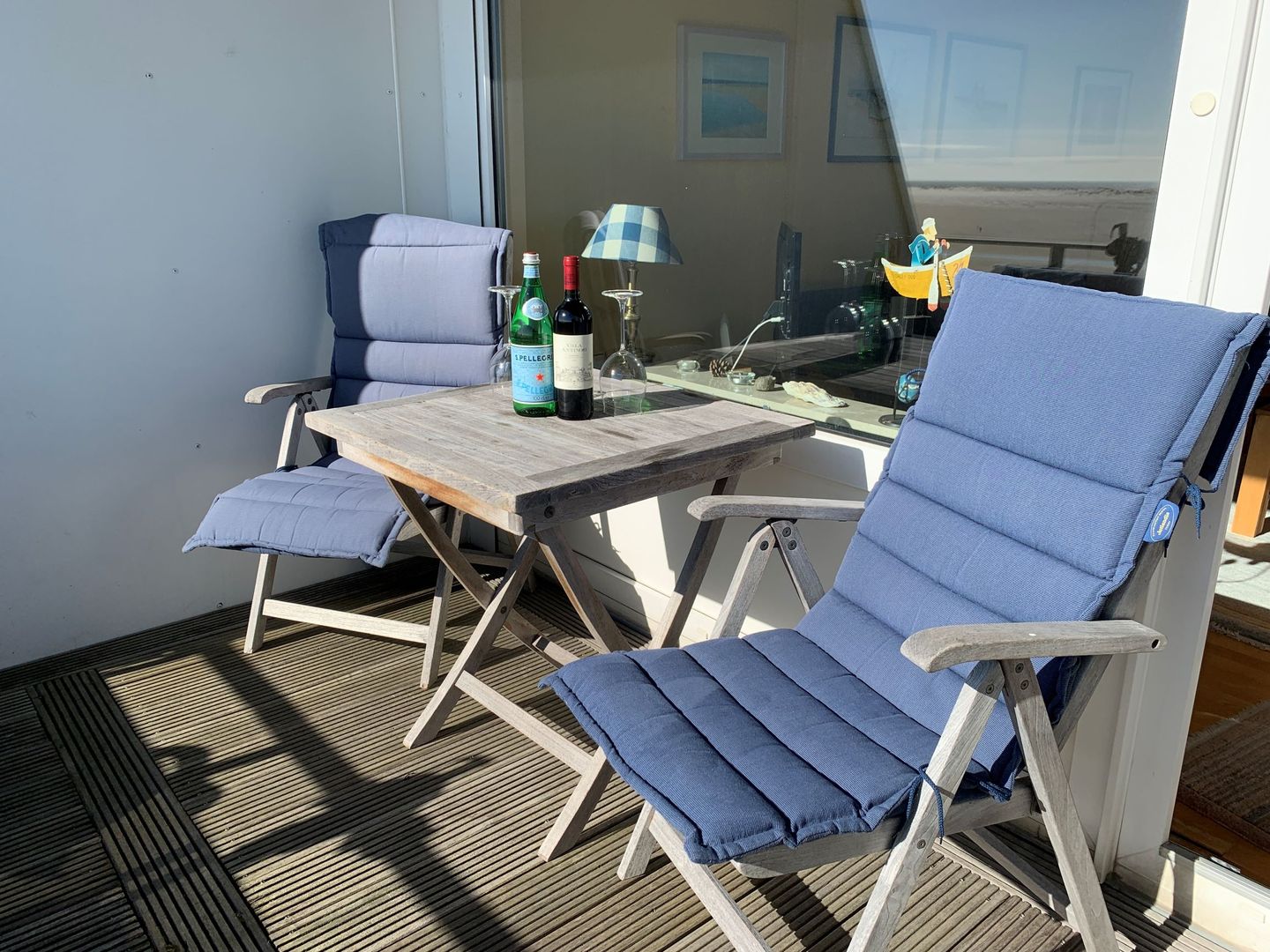  Ferienwohnung in direkter Strandlage, Balkon und Meerblick Wittdün auf Amrum - 