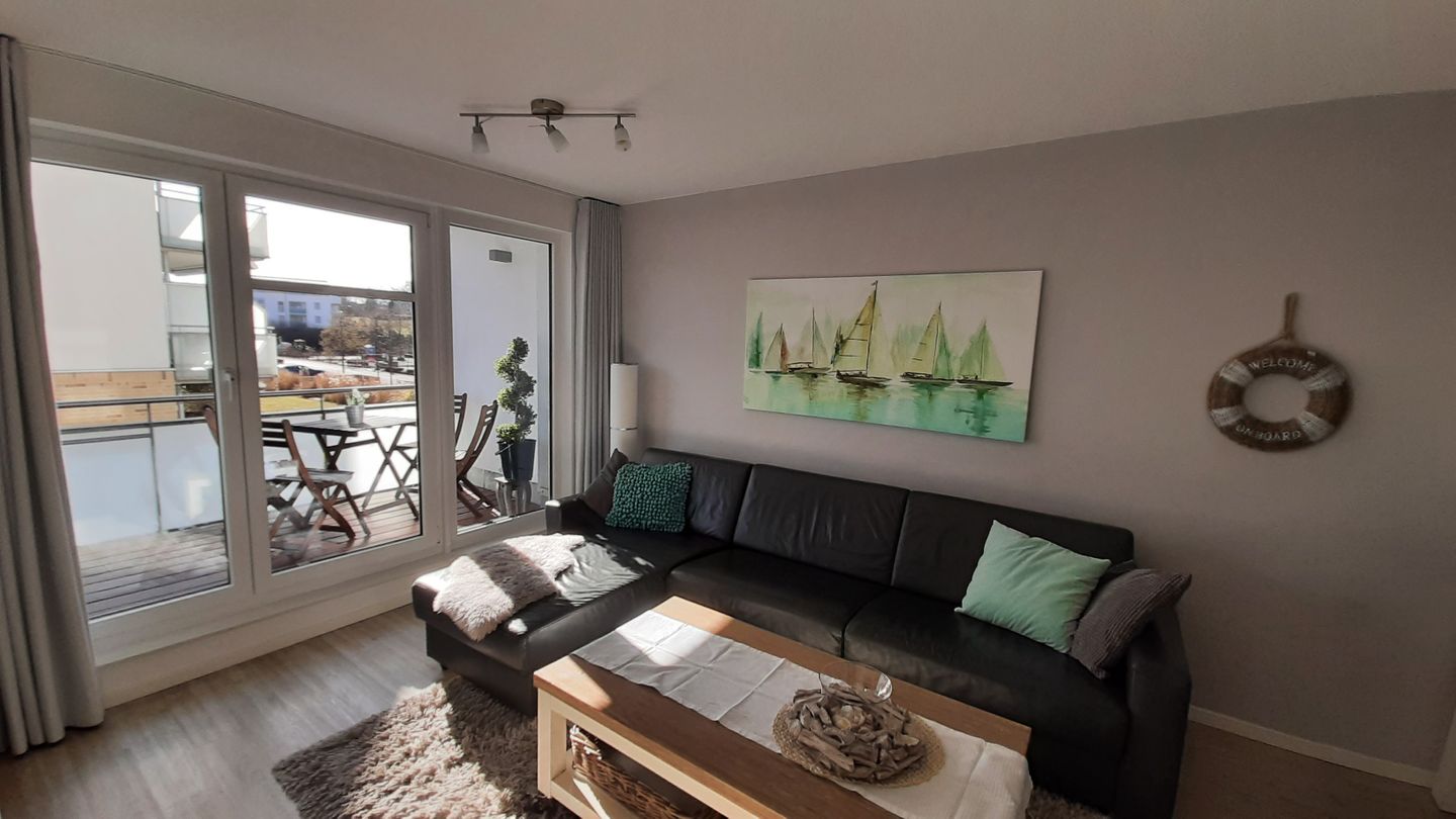  STR/10A - App. Waterkant Scharbeutz - Wohnzimmer