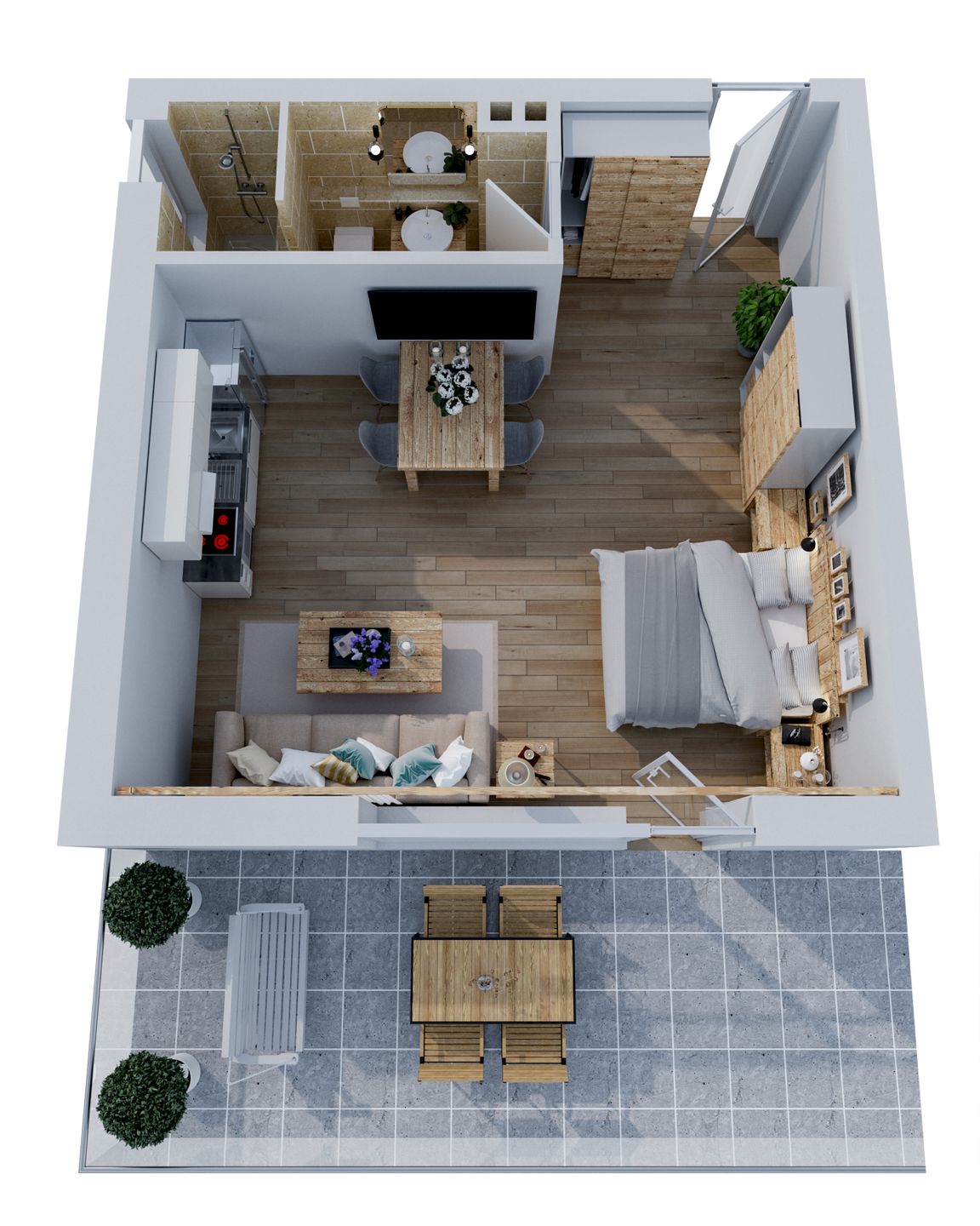 Smart Resorts Haus Diamant Ferienwohnung 708 Winterberg - Grundriss