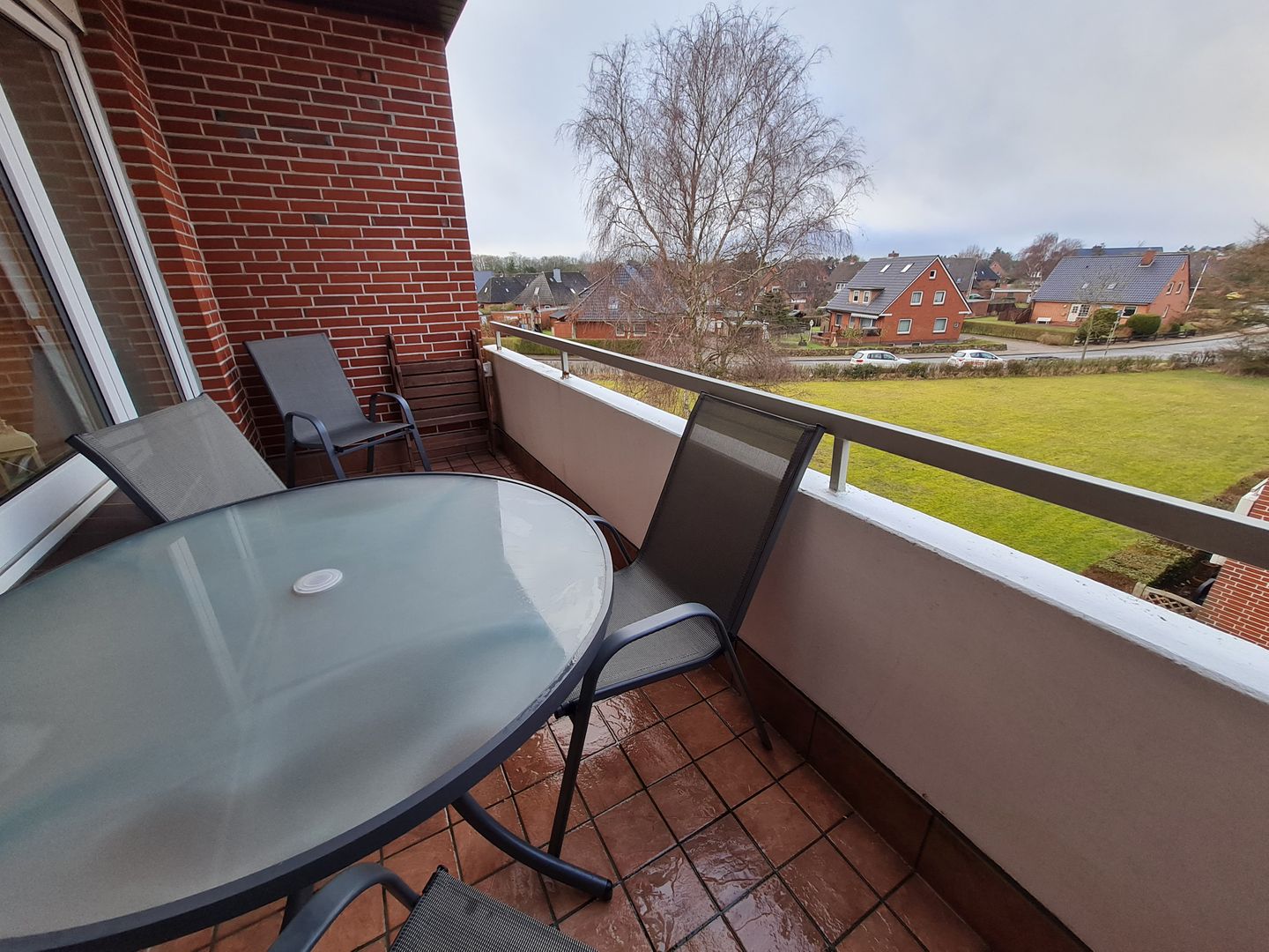 Thiemer Wyk auf Föhr - Balkon