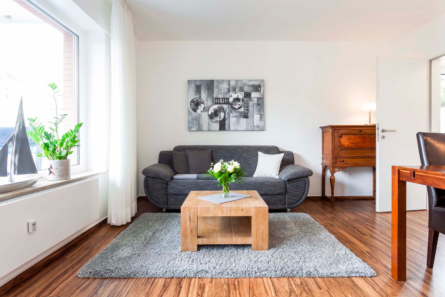  Ferienwohnung Kleekamp Norderney - Wohnzimmer