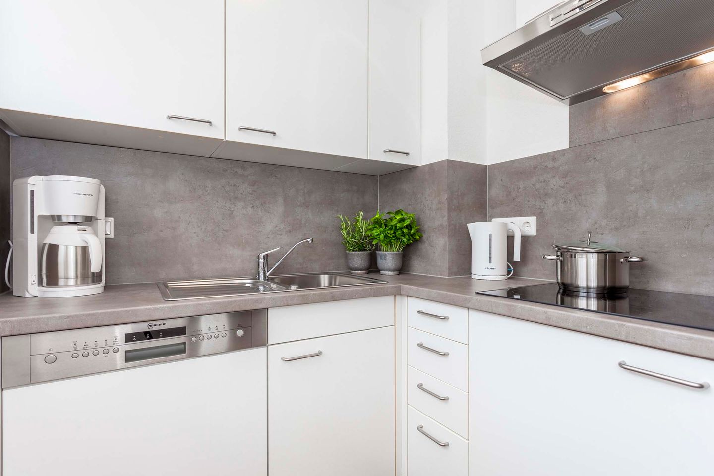  Ferienwohnung Kleekamp Norderney - Küche / Küchenzeile