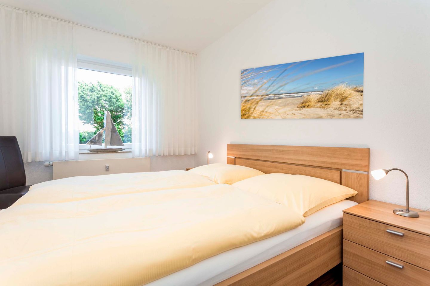  Ferienwohnung Kleekamp Norderney - Schlafzimmer