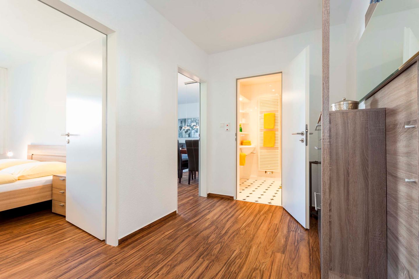  Ferienwohnung Kleekamp Norderney - Flur