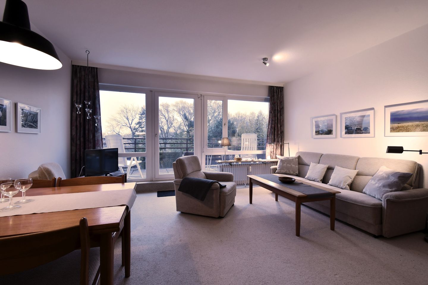 RES/511 - Residenz - Teilseeblick Scharbeutz - Wohnzimmer