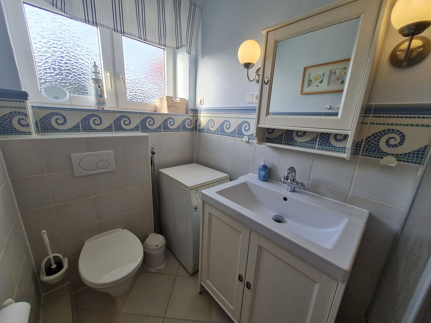 Austernfischer Wyk auf Föhr - Badezimmer