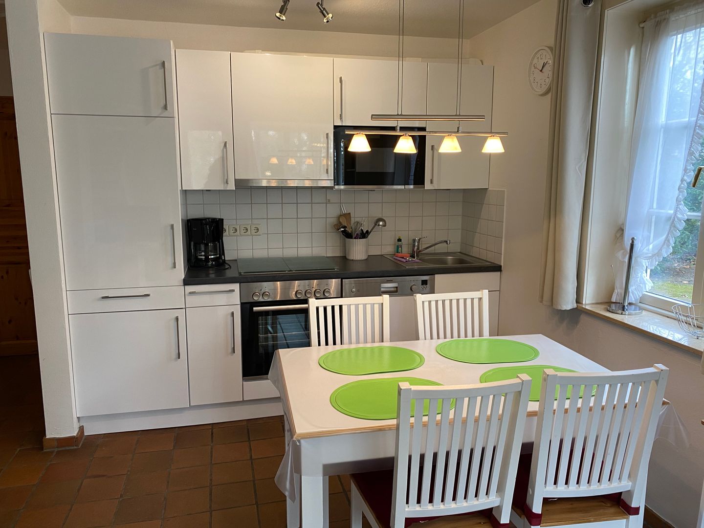 Am Kurpark Wyk auf Föhr - Küche / Küchenzeile