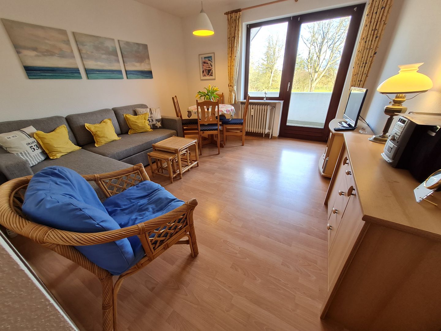  Goting Huus, Whg. Frigge Wyk auf Föhr - Wohnzimmer