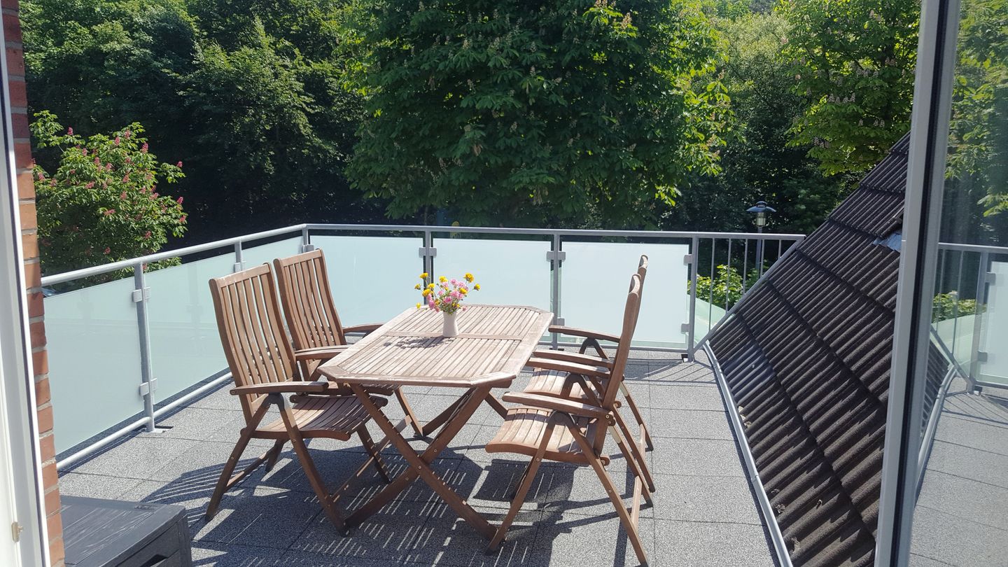 Tade Wyk auf Föhr - Balkon