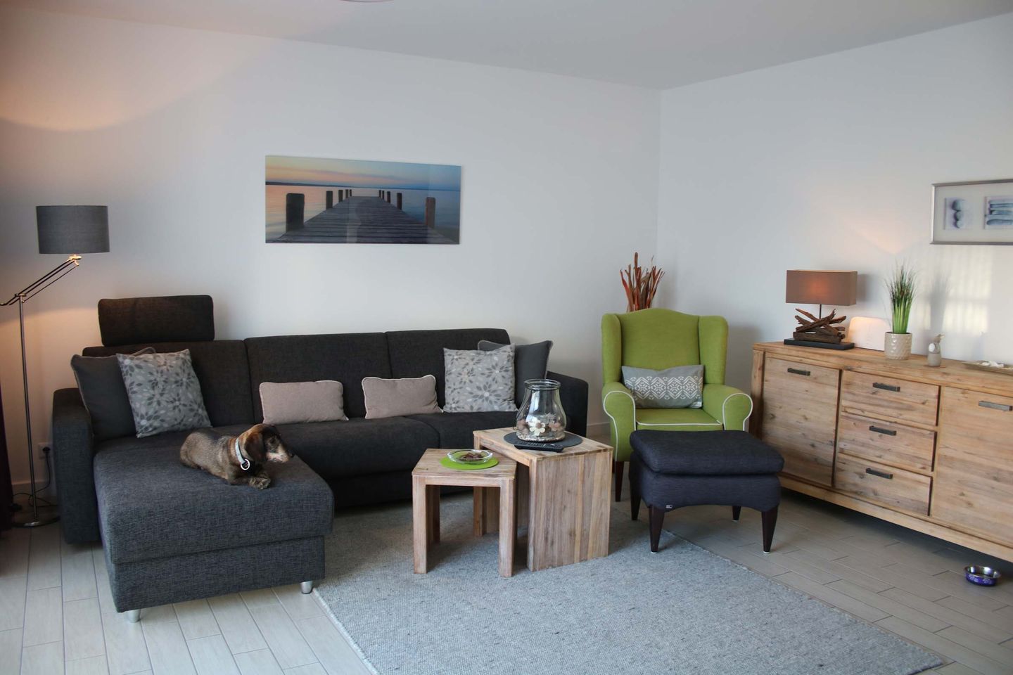 Fuchsbau Norderney - Wohnzimmer