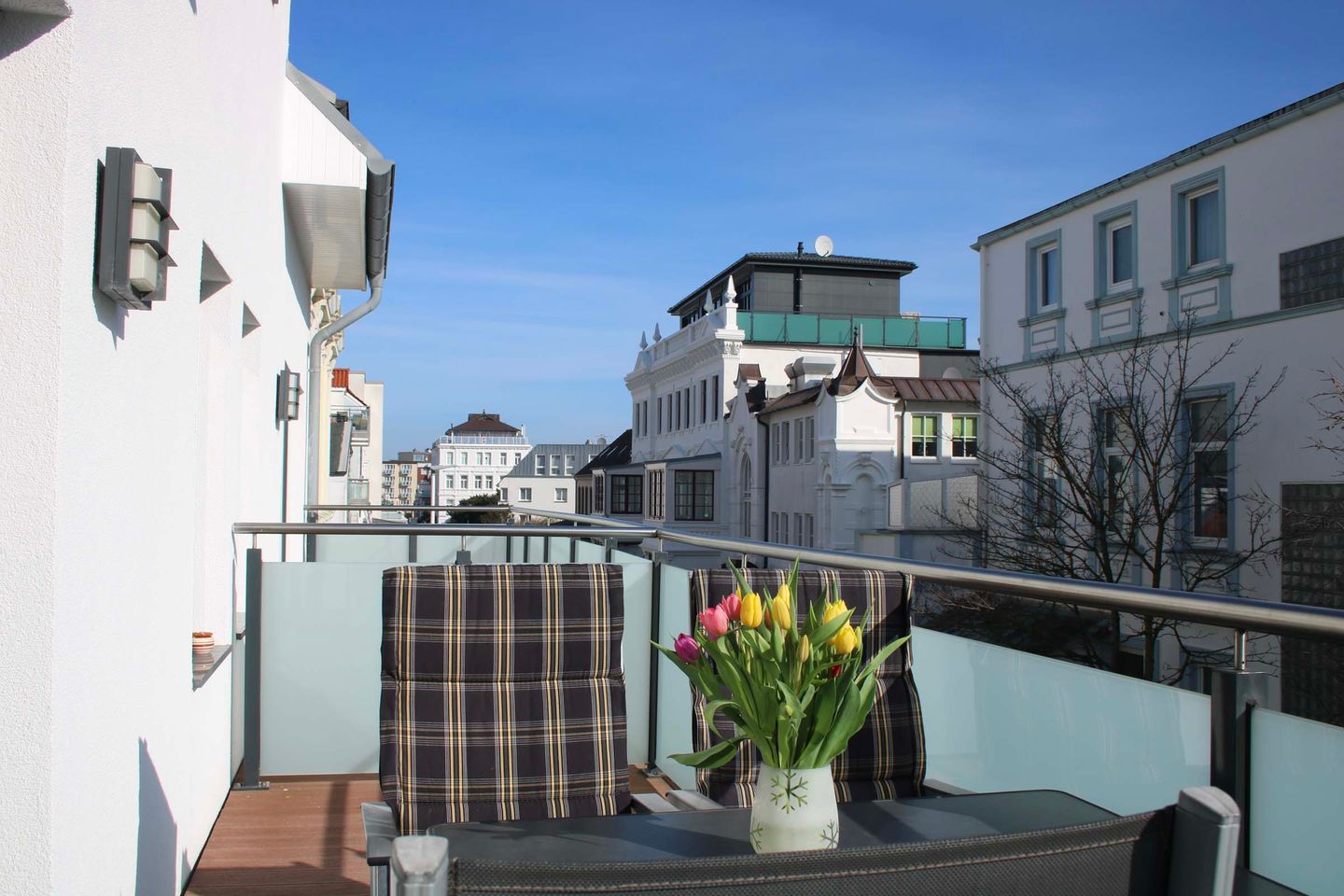 Fuchsbau Norderney - Balkon