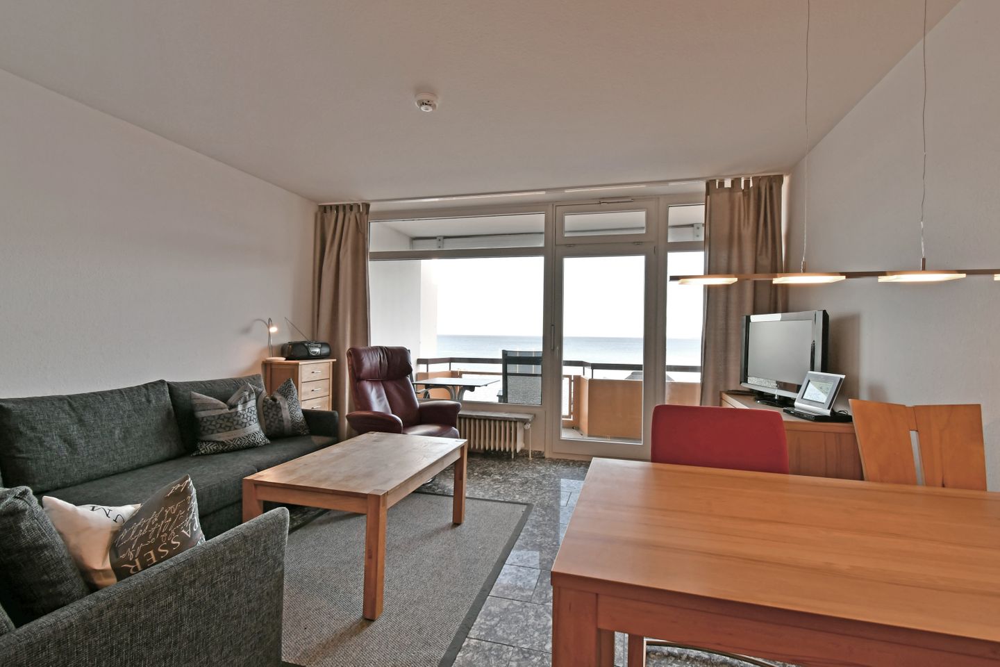 HOF/406 - Berliner Hof - Seeblick Scharbeutz - Wohnzimmer