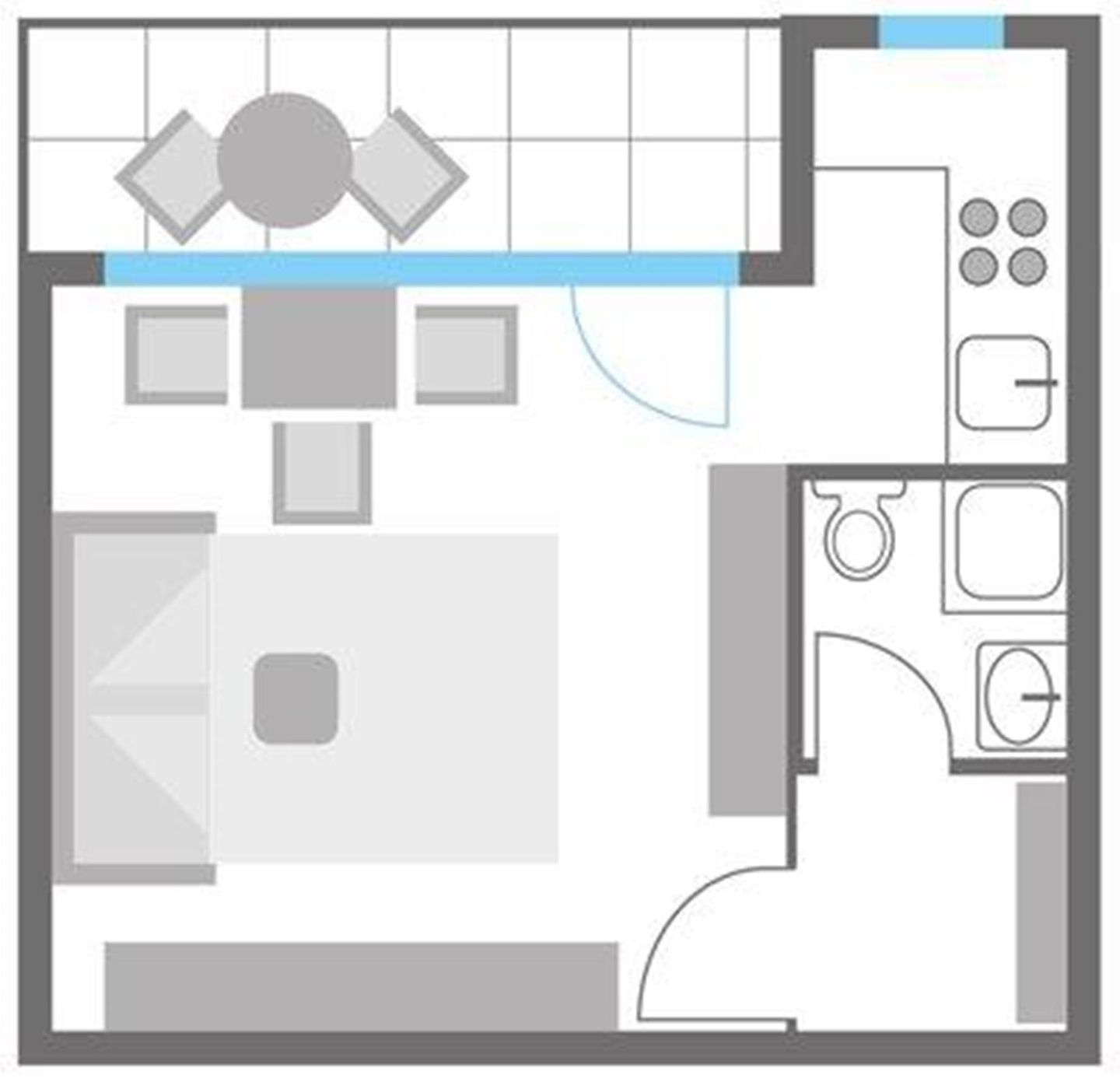 Meeresbrandung Wyk auf Föhr - Grundriss