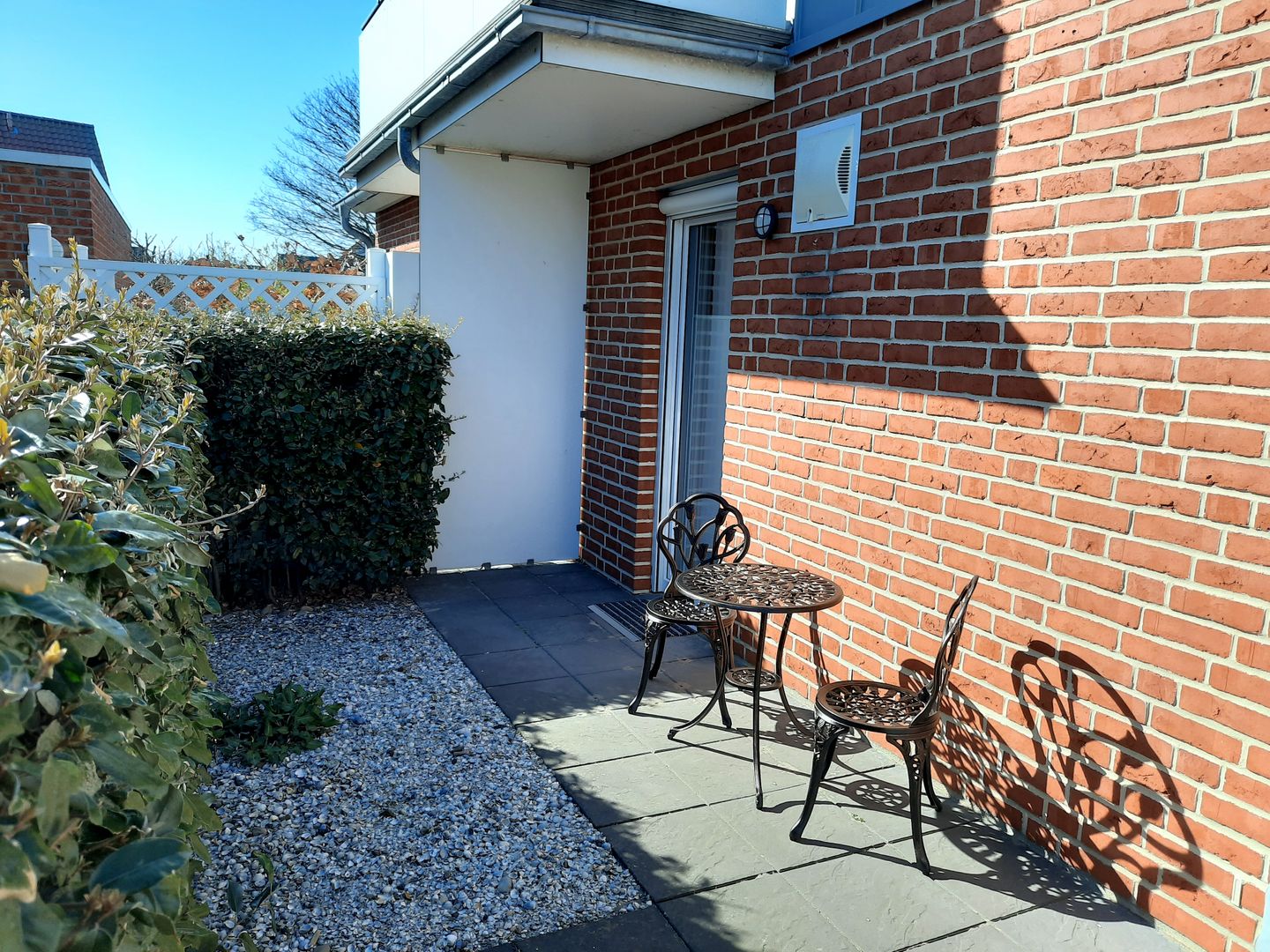  Haus Rike Wohnung 1 Norderney - Terrasse