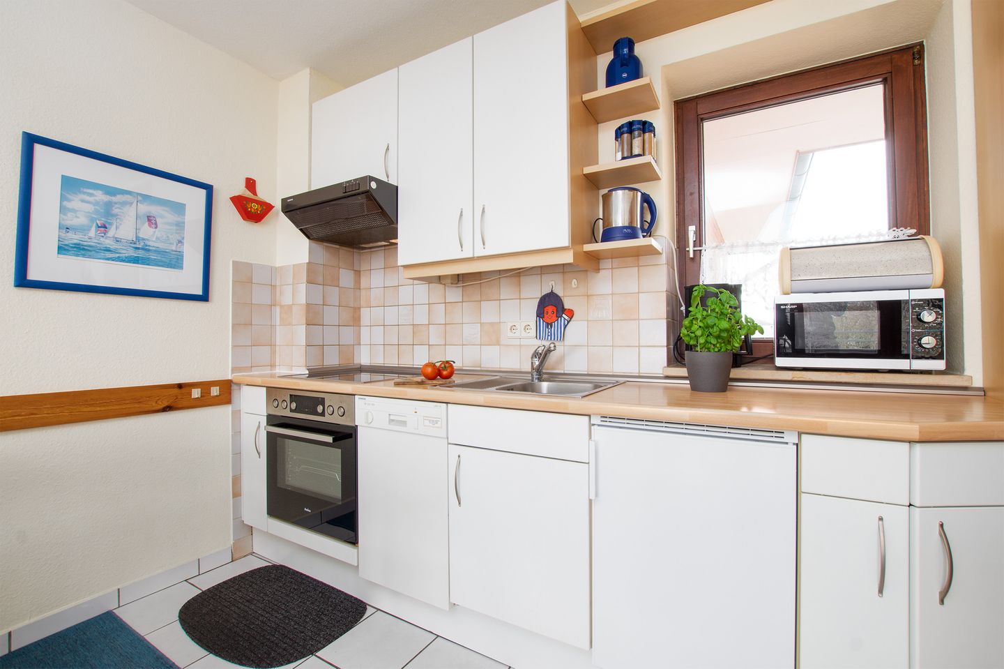 STR/028 - Strandburg Scharbeutz - Küche / Küchenzeile