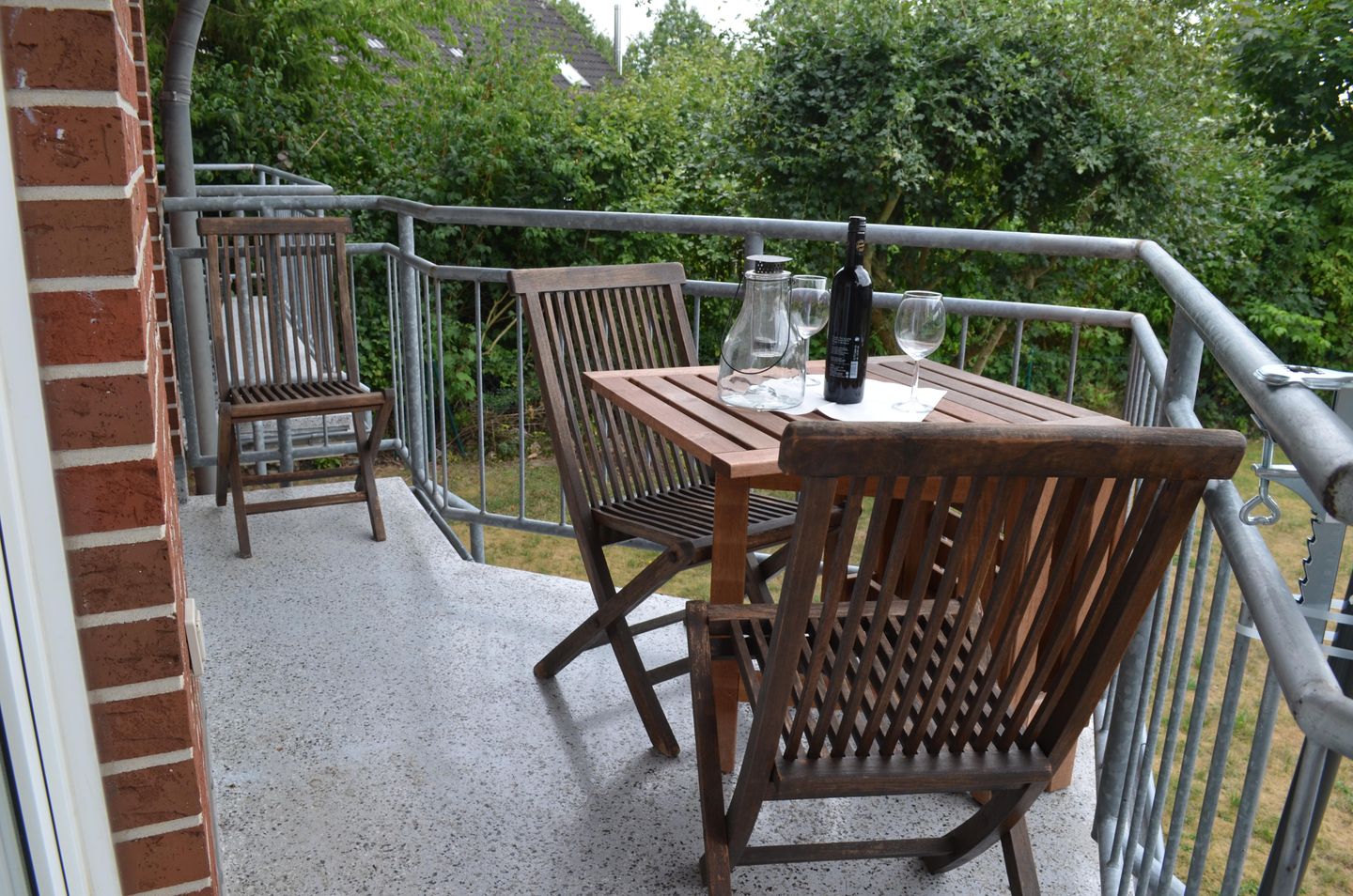  Erholungsnest Neustadt in Holstein - Balkon