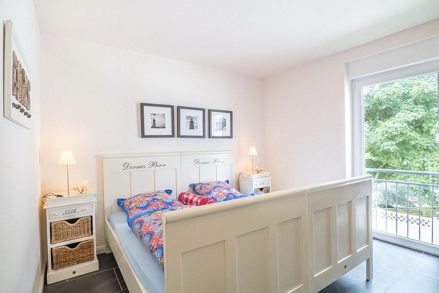 Sandperle Gorch Fock Sandperle Gorch Fock 08 Borkum - Schlafzimmer mit Doppelbett