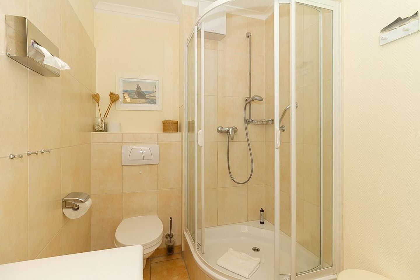 Apartmenthaus Atlantik Apartmenthaus Atlantik 214 Kühlungsborn - Badezimmer mit Dusche