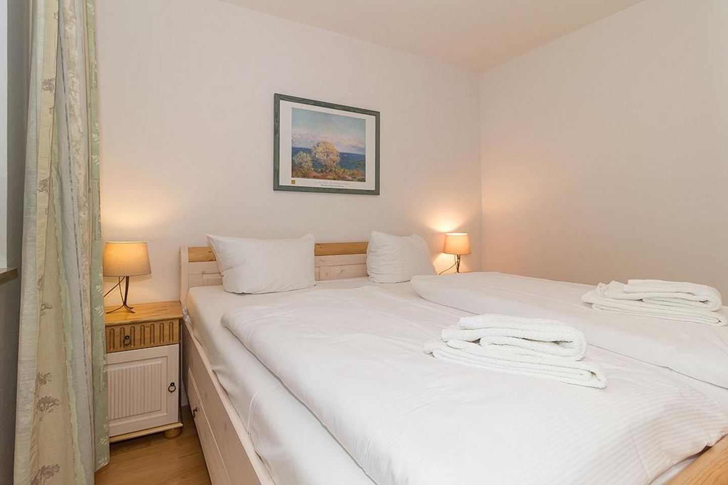 Meeresblick Meeresblick 421 Kühlungsborn - Schlafzimmer mit Doppelbett