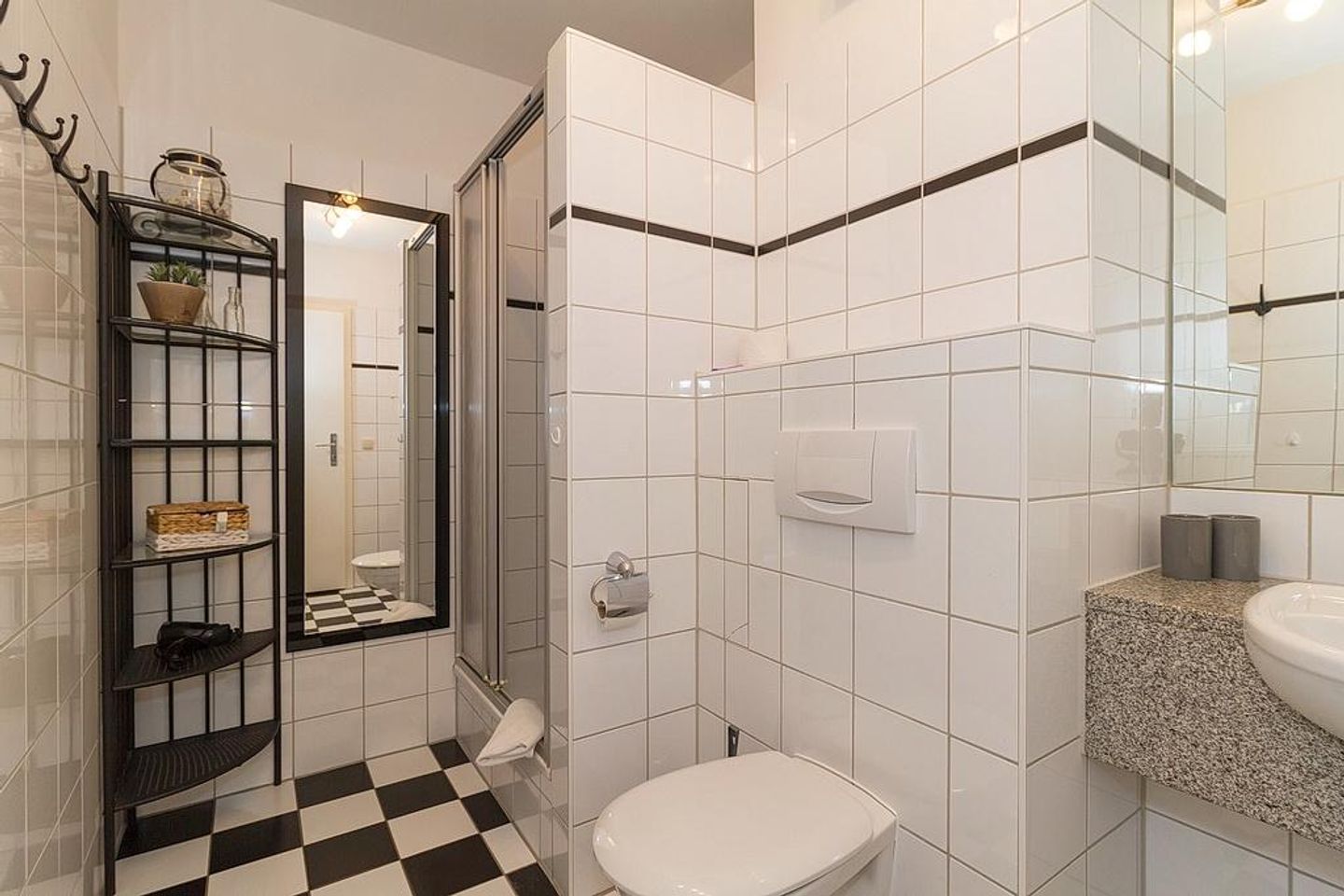 Meeresblick Meeresblick 421 Kühlungsborn - Badezimmer mit Dusche