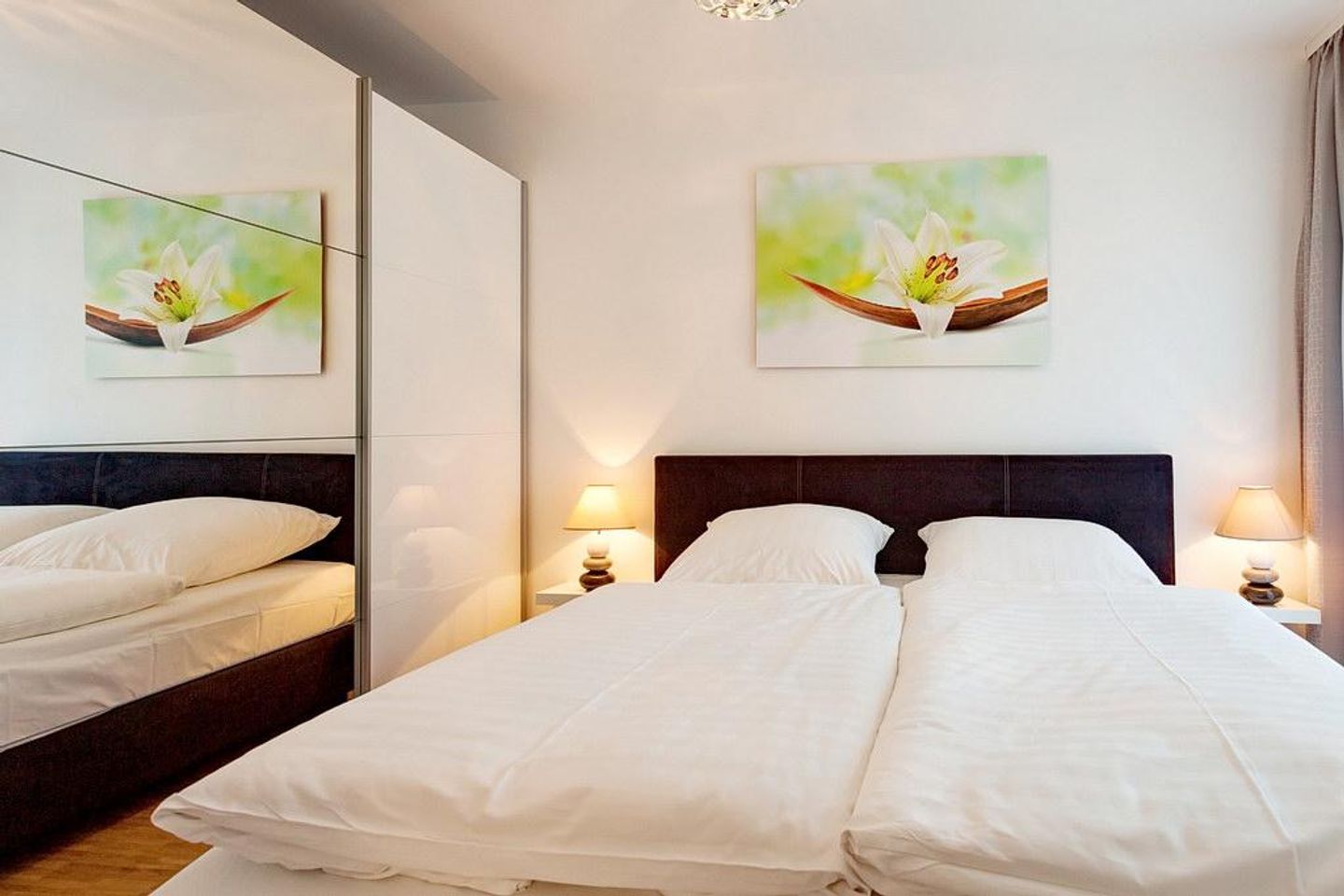 DünenResort Binz DünenResort Binz 125 Rügen - Schlafzimmer mit Doppelbett