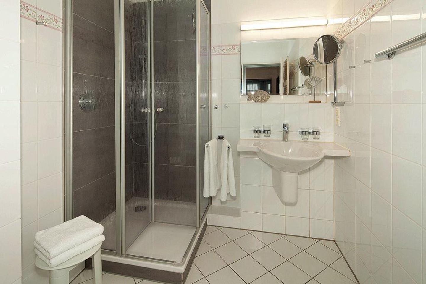Seehof Seehof 214 Usedom - Badezimmer mit Dusche