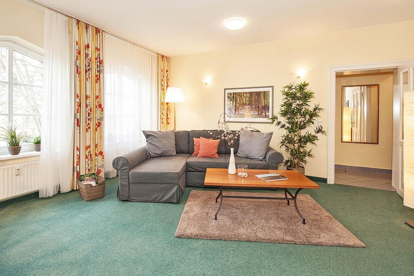 Strand-Park Strand-Park V22 Usedom - Wohn-Essbereich mit Couch