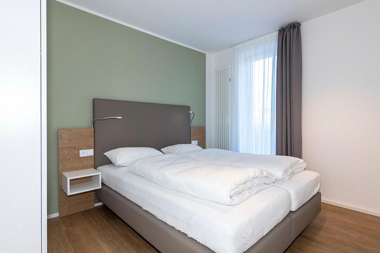 Apartmentvilla Anna See Apartmentvilla Anna See 1-17 Langeoog - Schlafzimmer mit Doppelbett