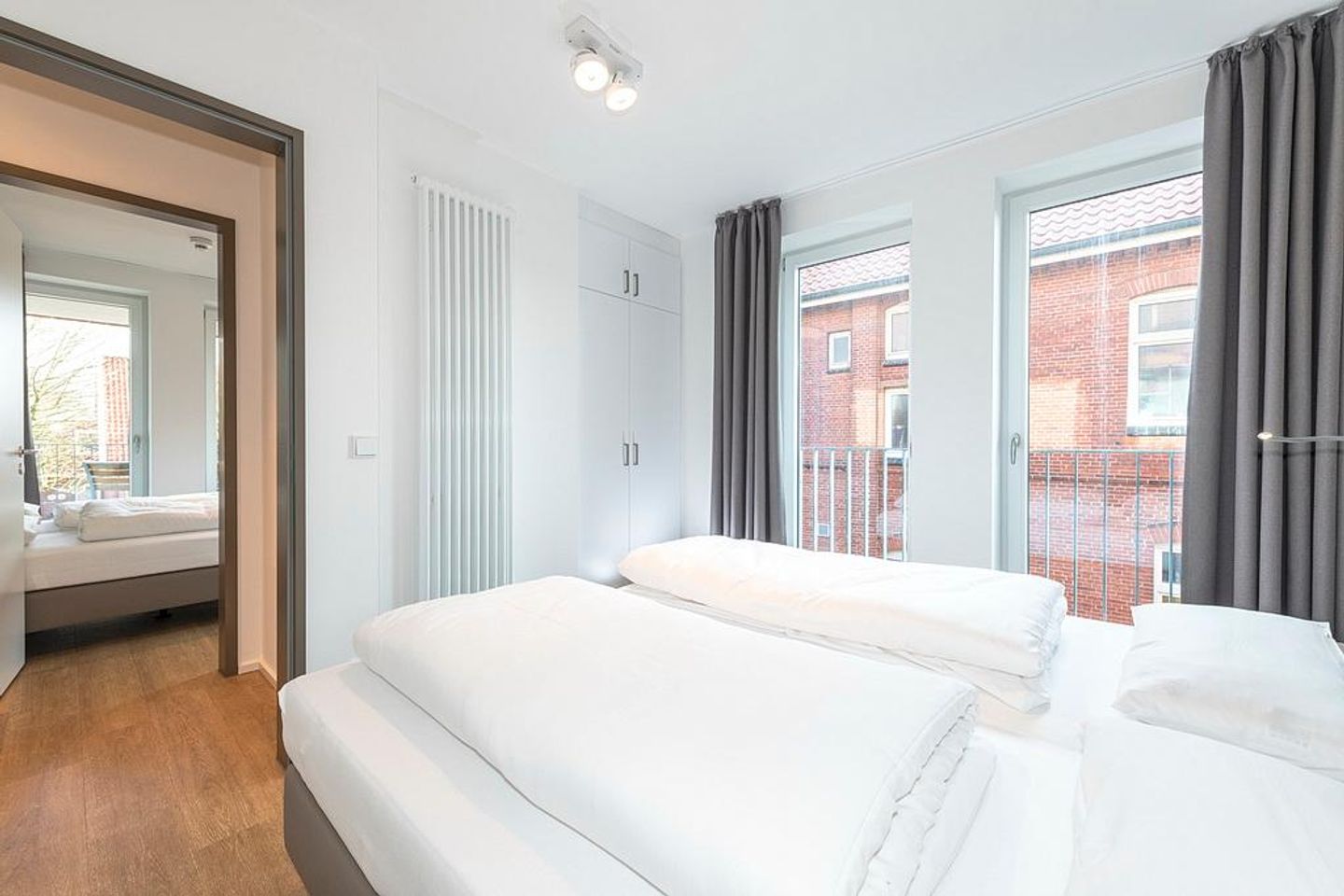 Apartmentvilla Anna See Apartmentvilla Anna See 2-02 Langeoog - Schlafzimmer mit Doppelbett