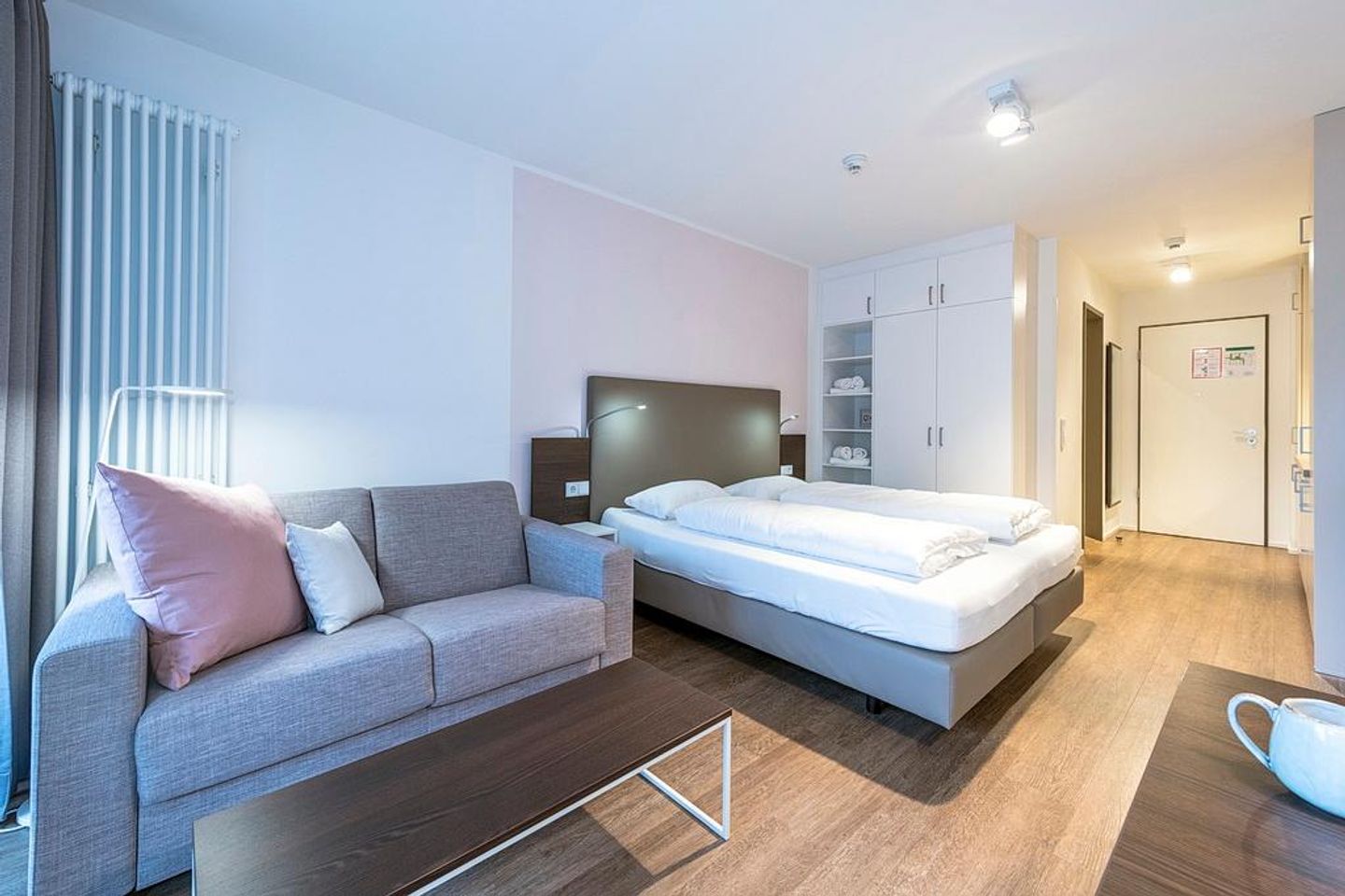 Apartmentvilla Anna See Apartmentvilla Anna See 2-03 Langeoog - Wohn-Schlafbereich mit Couch