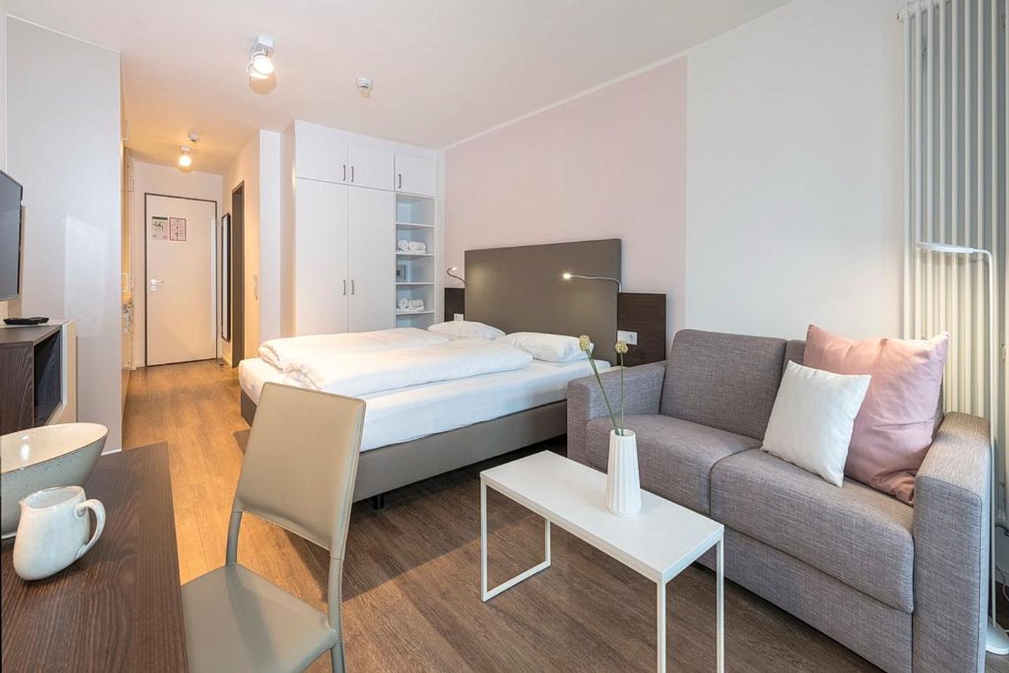 Apartmentvilla Anna See Apartmentvilla Anna See 2-04 Langeoog - Wohn-Schlafbereich mit Couch