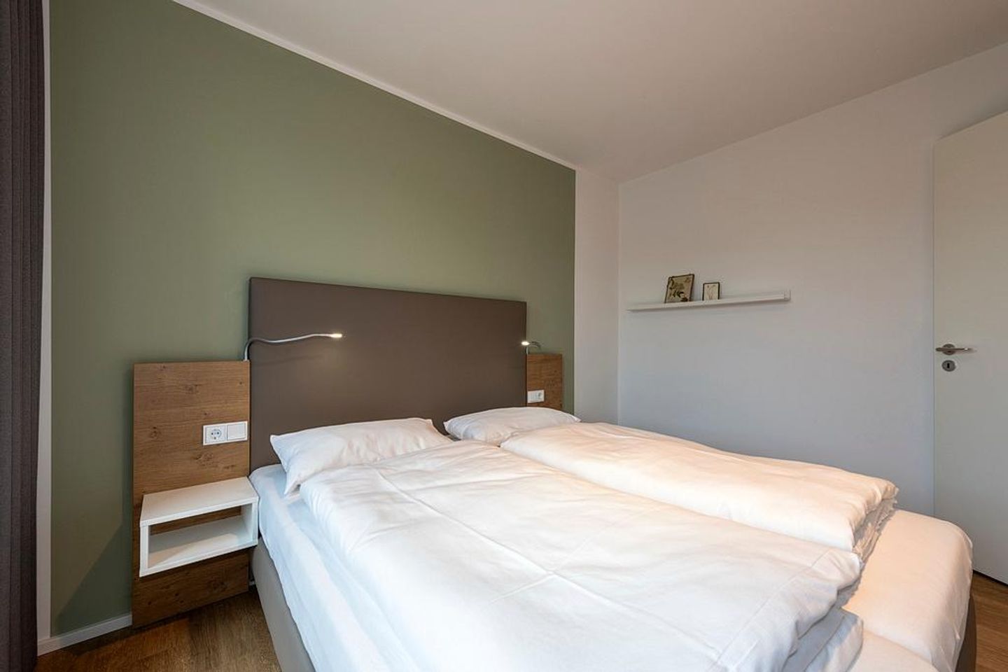 Apartmentvilla Anna See Apartmentvilla Anna See 2-09 Langeoog - Schlafzimmer mit Doppelbett