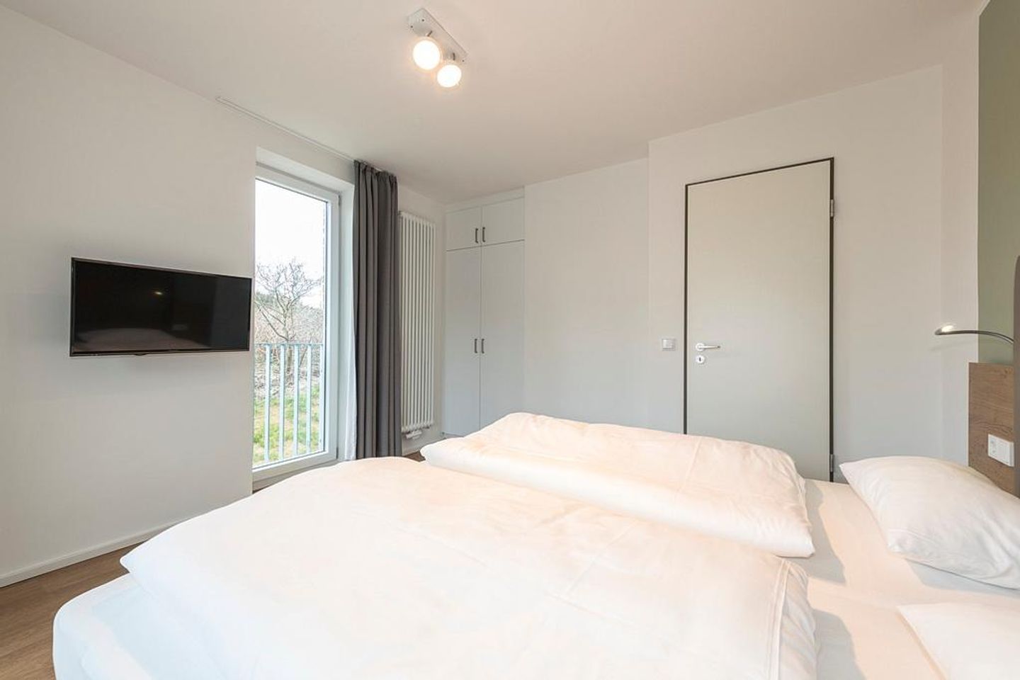 Apartmentvilla Anna See Apartmentvilla Anna See 2-09 Langeoog - Schlafzimmer mit Doppelbett