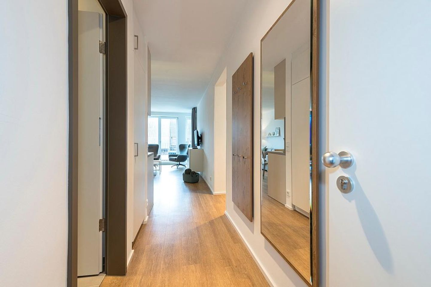 Apartmentvilla Anna See Apartmentvilla Anna See 2-09 Langeoog - Flur mit Garderobe