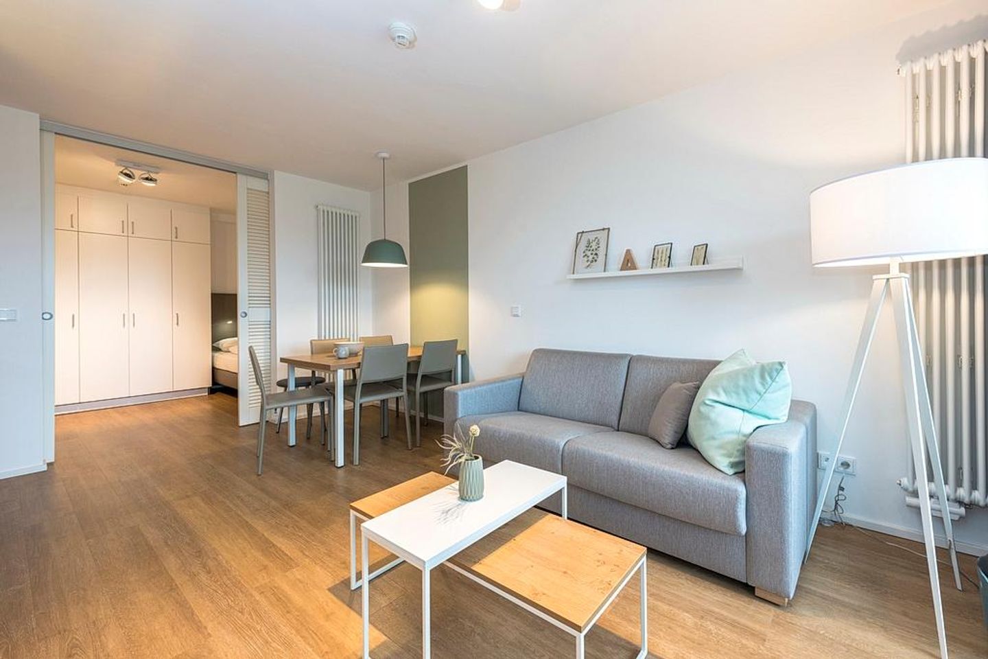 Apartmentvilla Anna See Apartmentvilla Anna See 2-11 Langeoog - Wohn-Essbereich mit Couch