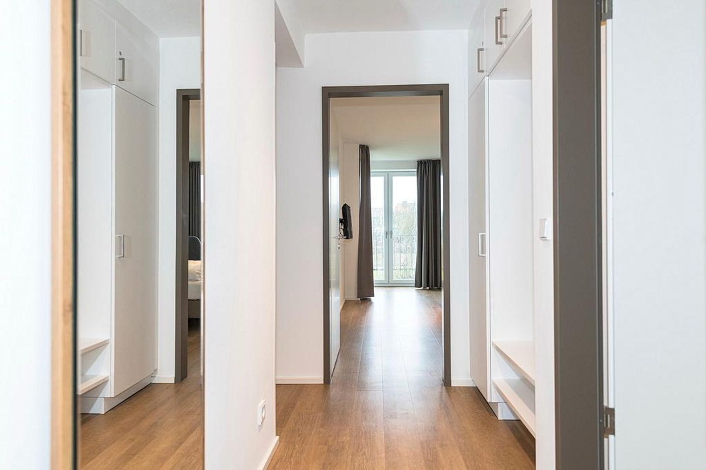 Apartmentvilla Anna See Apartmentvilla Anna See 2-11 Langeoog - Flur mit Garderobe