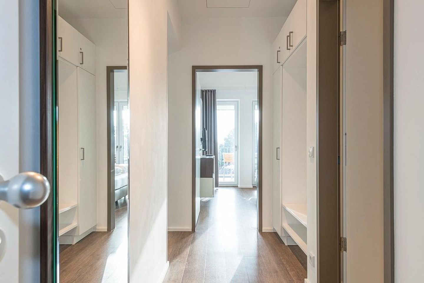 Apartmentvilla Anna See Apartmentvilla Anna See 3-07 Langeoog - Flur mit Garderobe