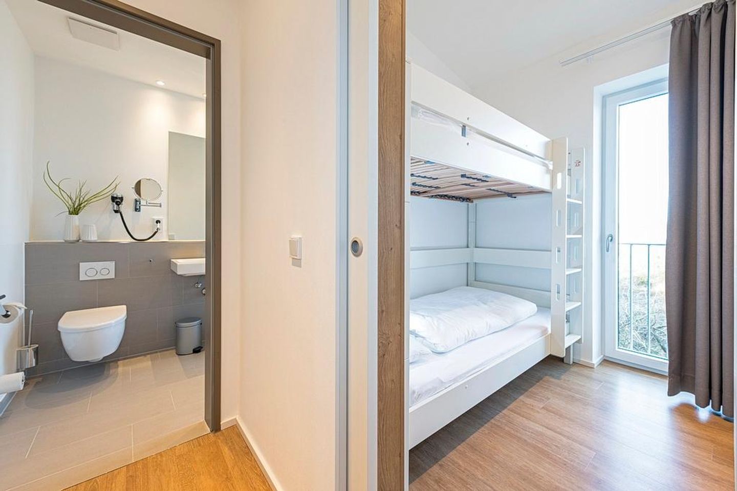 Apartmentvilla Anna See Apartmentvilla Anna See 3-10 Langeoog - Schlafzimmer mit Etagenbett