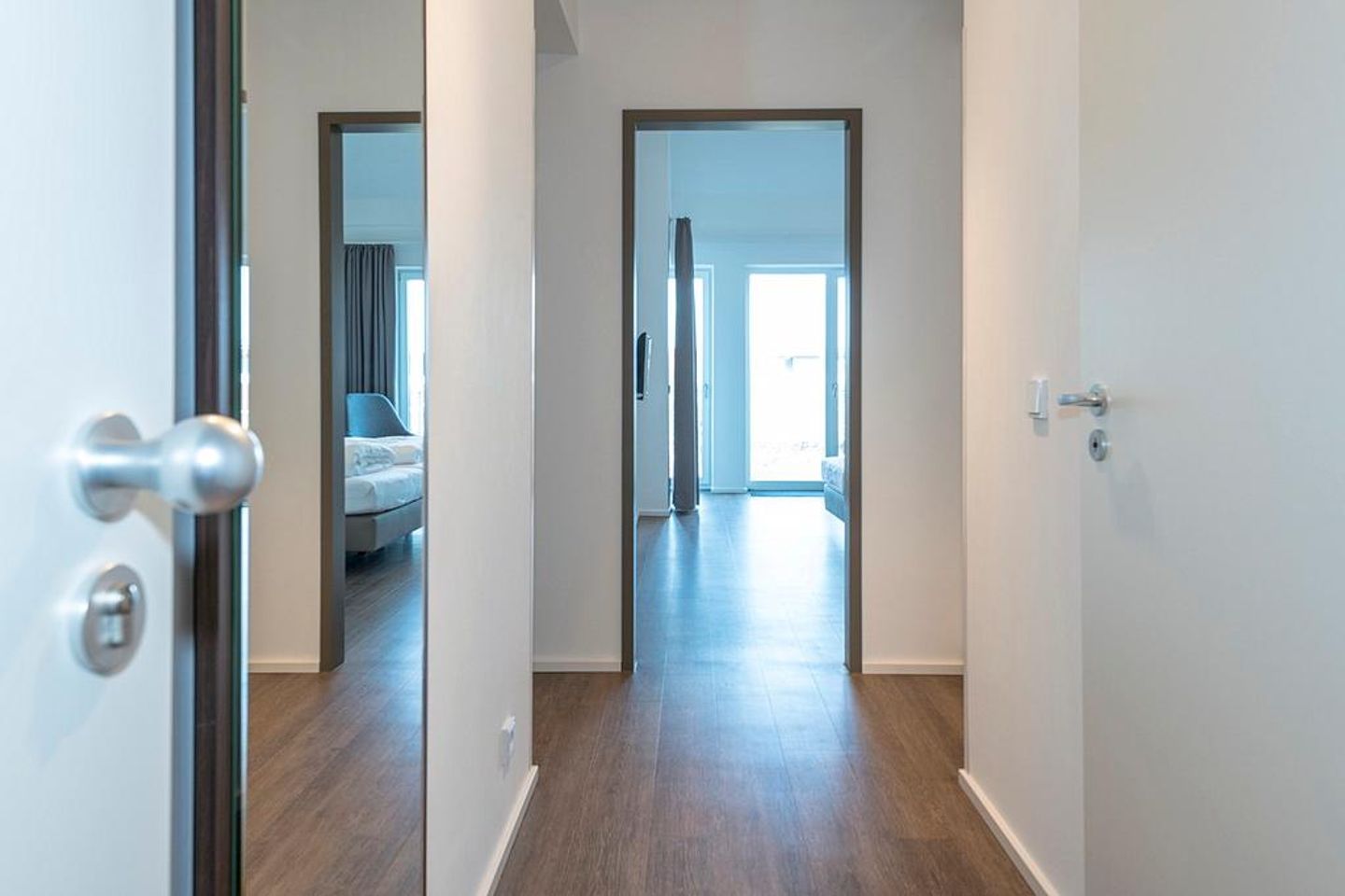 Apartmentvilla Anna See Apartmentvilla Anna See 3-12 Langeoog - Flur mit Spiegel