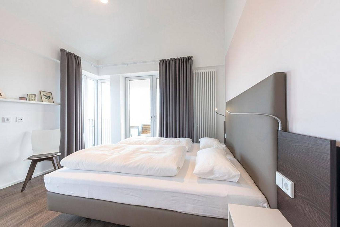 Apartmentvilla Anna See Apartmentvilla Anna See 3-13 Langeoog - Schlafzimmer mit Boxspringbett