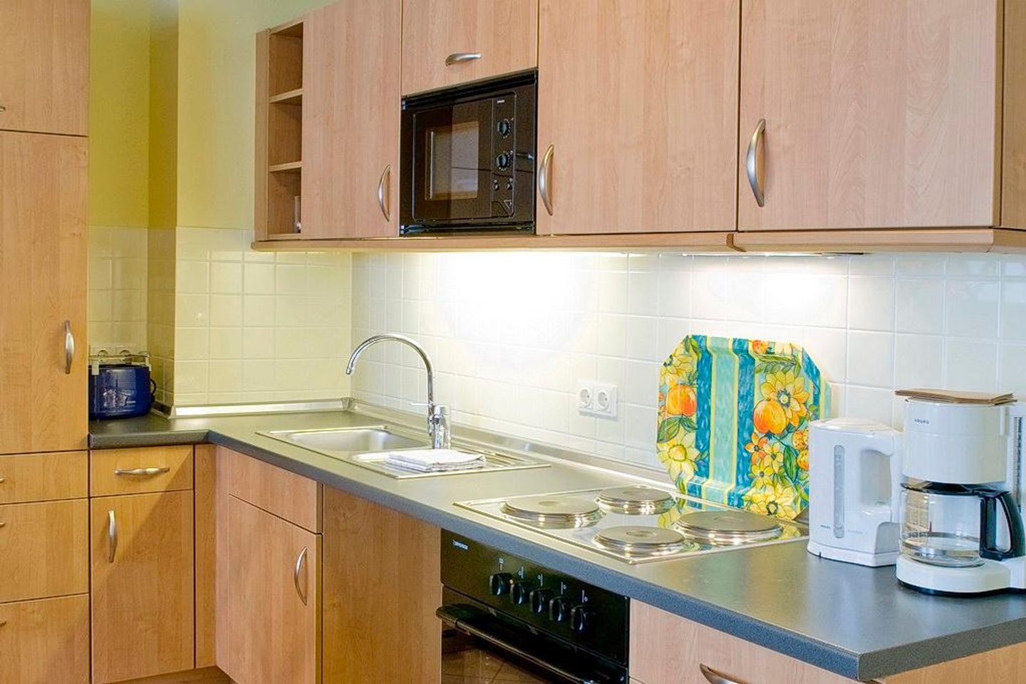 Seehof Seehof 221 Usedom - Küchenzeile mit Backofen